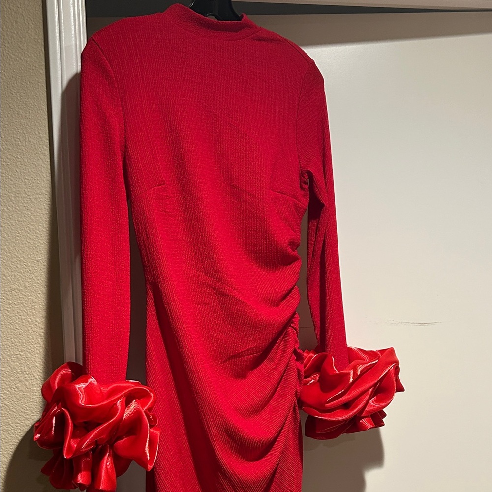 Red Maxi Dress - Picture 4 of 8
